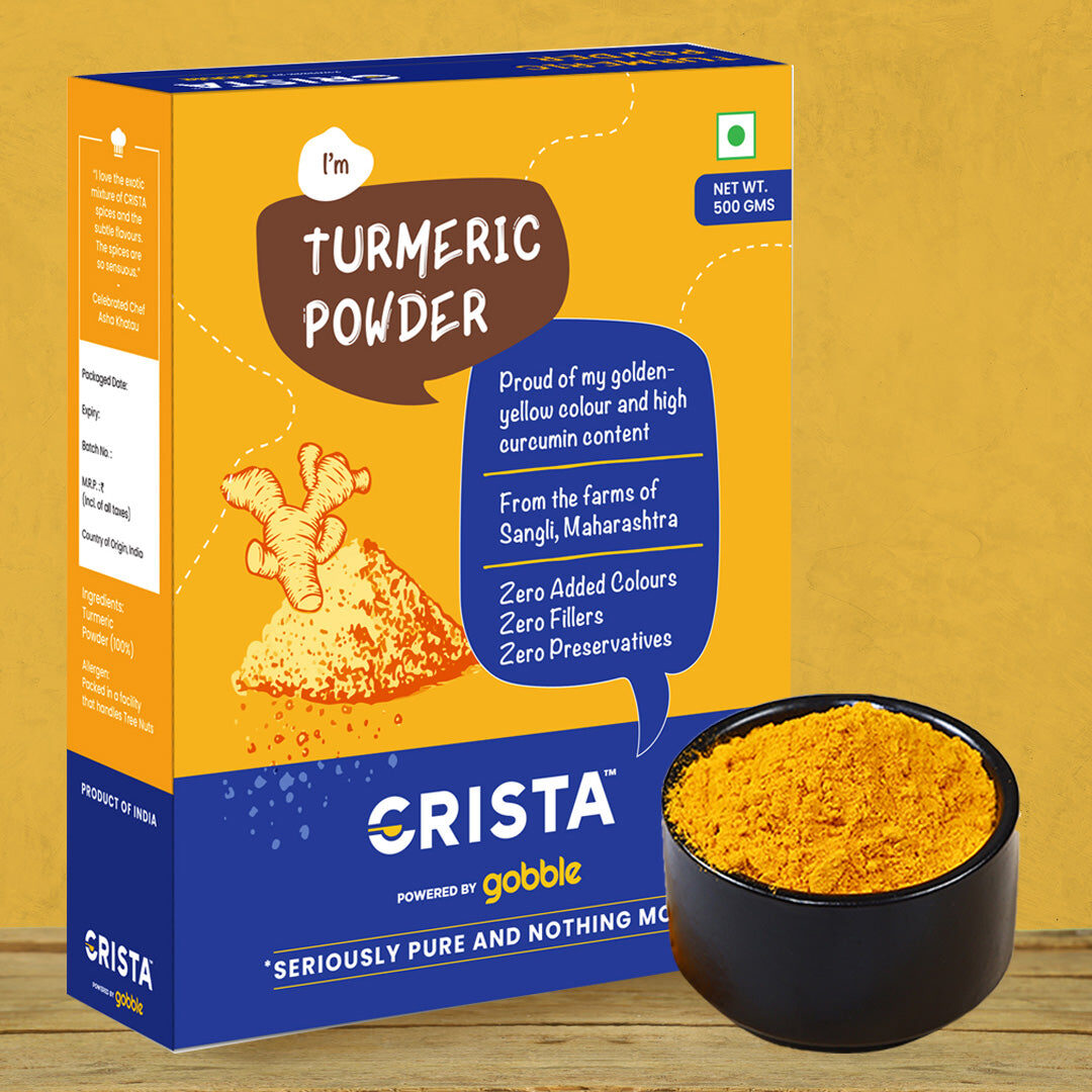CRISTA Turmeric Powder 500 gms - Image 2