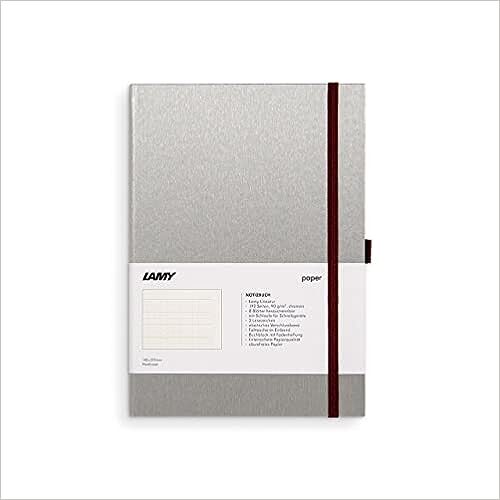 Lamy B2 Brushed Metal Hardcover Notebook - Black Purple, Pack Of 1