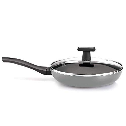 MILTON Pro Cook Black Pearl Induction Fry Pan with Glass Lid, 26 cm /2.2 Litre - Image 6
