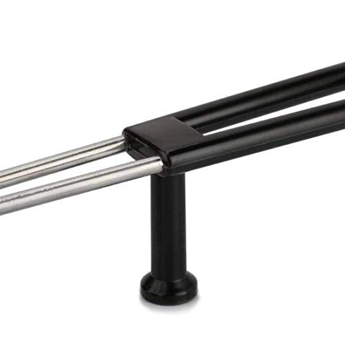 Prestige Aluminium Hard Anodised Tadka Pan, 10 cm, Black - Image 4