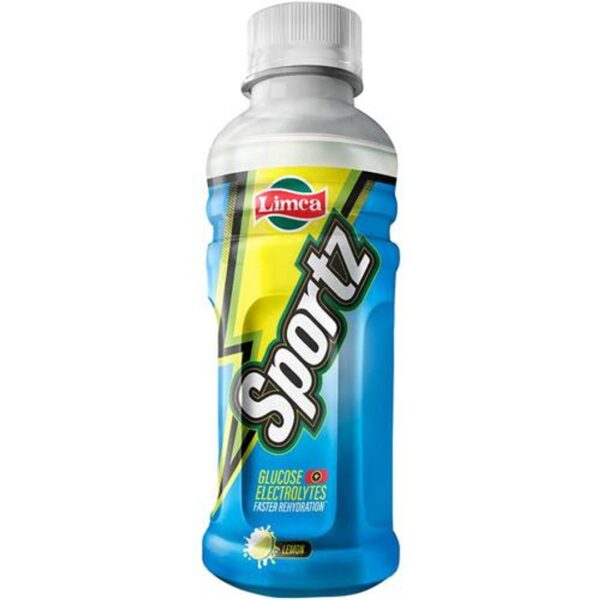 30x Limca Sportz Soft Drink - Lemon Flavour, With Glucose Electrolytes,  250 ml each - Pack of 30