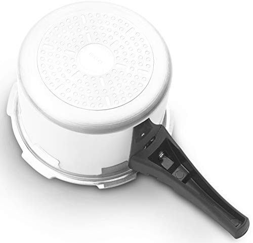 Butterfly Cordial Induction Base Aluminium Pressure Cooker with Outer Lid, 3 Litres, Silver - Image 4