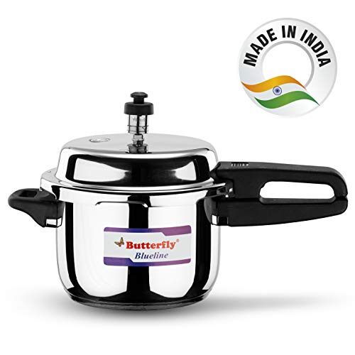 Butterfly Blue Line Stainless Steel Outer Lid Pressure Cooker, 3 Litre - Image 8