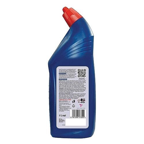 Harpic Toilet Cleaner Original, 1 L + Bathroom Cleaner Lemon - 1 L + Drain Xpert Drain Cleaning Powder (50g x 8) - Image 7