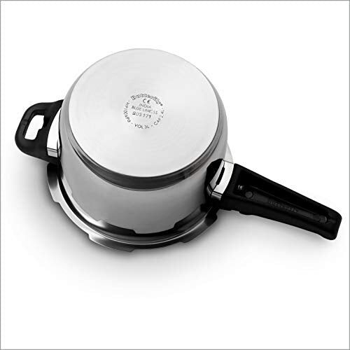 Butterfly Blue Line Stainless Steel Outer Lid Pressure Cooker, 3 Litre - Image 6