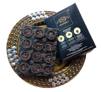 Aviraj (24 Cups) Natural Loban Dhoop Cup for Pooja I Hawan Cup Sambrani Natural Herbs Added Dhup Cups - Image 5