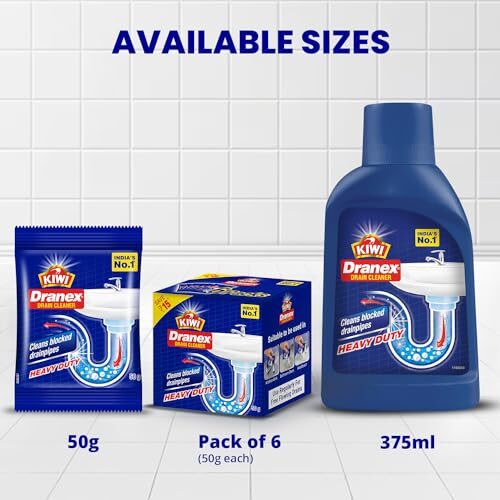 KIWI Dranex Drain Cleaner 50g*6N - Image 6