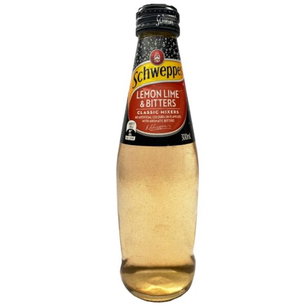 Schweppes Lemon Lime & Bitters Bottle - 300 ml