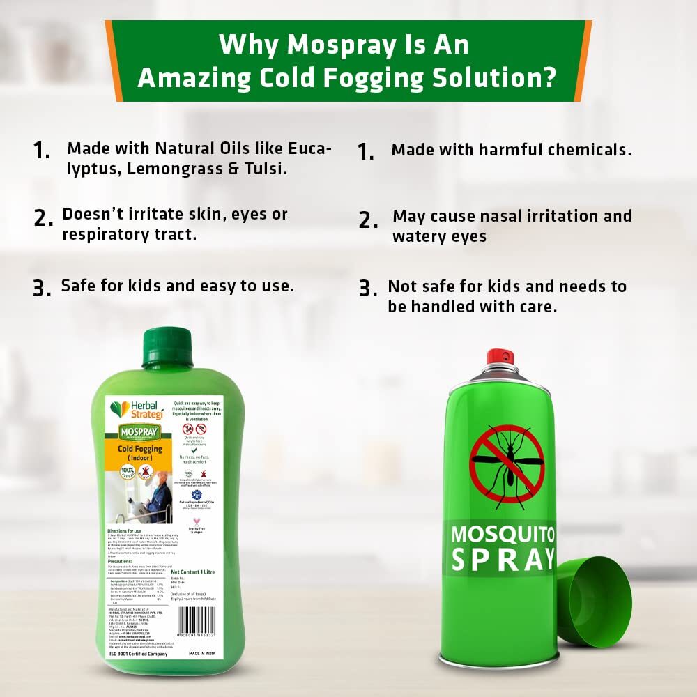 Herbal Strategi Mospray, Cold Fogging Solution, 1L - Image 2