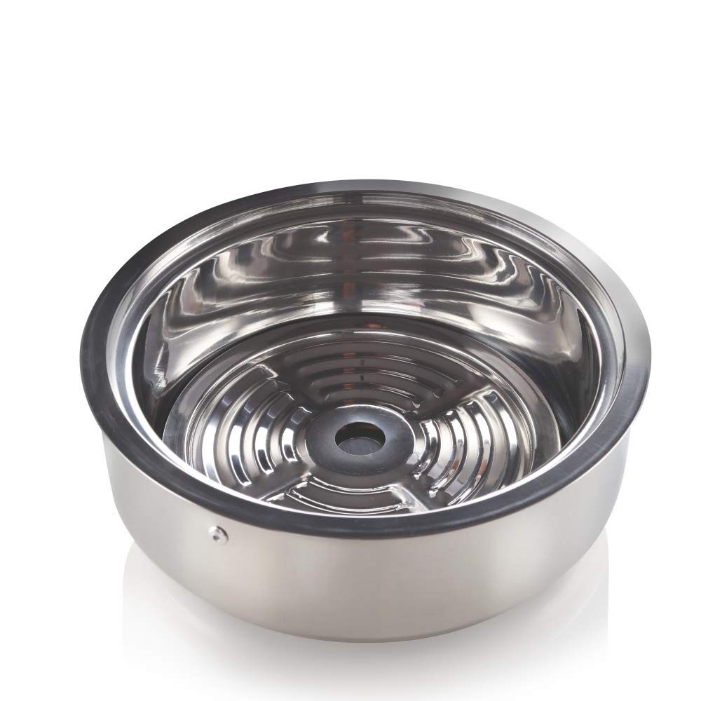 Borosil Stainless Steel Insulated Roti Server, 2.5 litres, Silver - Image 7