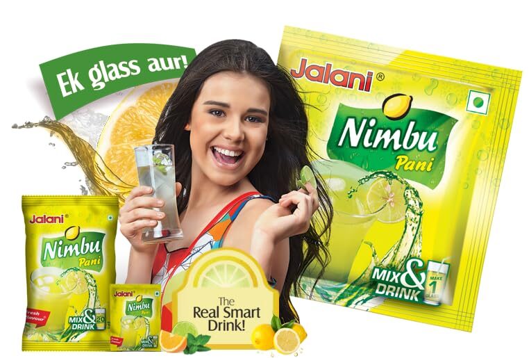 Jalaani Nimbu Pani Mix | Lemon Sharbat | Ready to Mix & Drink | A++ Grade, 100g x 4 Pcs - Image 3