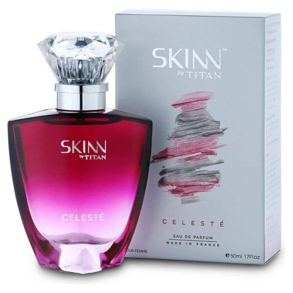 Titan Skinn Celeste Liquid Floral Scent Perfume For Women, [50Ml]