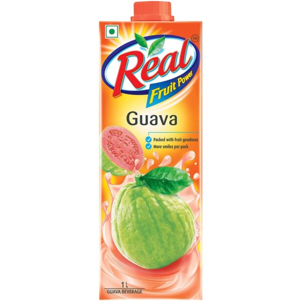10x Real Guava Juice, 1000ml each - Pack of 10