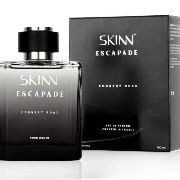 Skinn By Titan Escapade Country Road Perfume | Perfume for Men | 100ml EDP | Long Lasting fragrance |Fresh and Citrus Fragrance for Men
