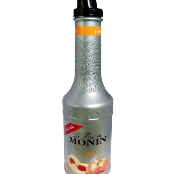 Monin Puree Peach Syrup, 1L