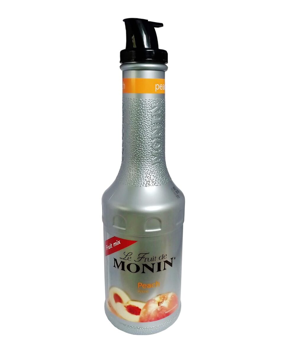 Monin Puree Peach Syrup, 1L