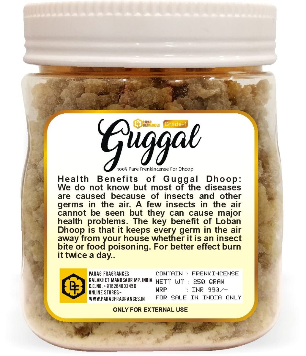 Parag Fragrances Grade 1 Guggal for Dhoop/Grade 1 Frenkincense for Dhoop 100% Natural Resin - Image 7