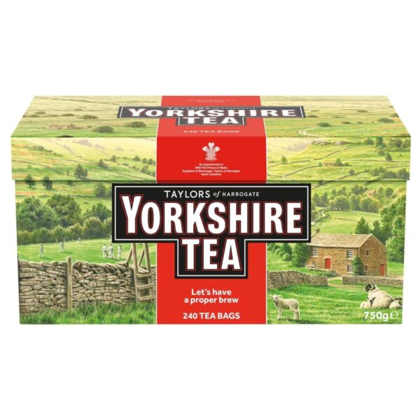 Yorkshire Tea 240 Tea Bags By Taylors of Harrogate