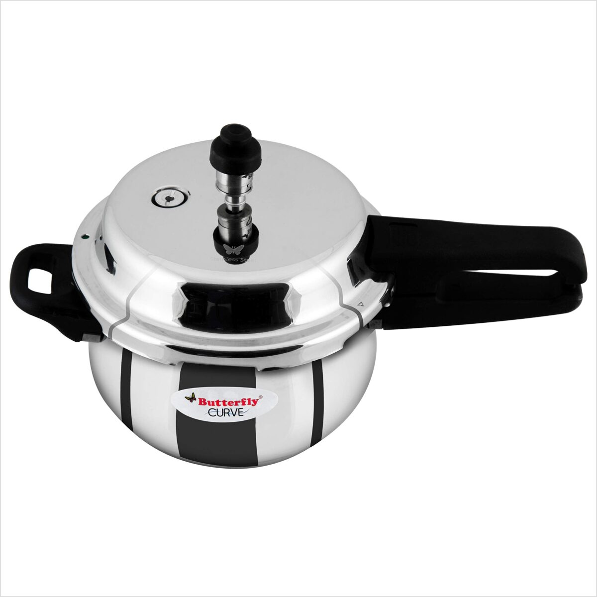 Butterfly Curve Stainless Steel Pressure Cooker, 3 Litre - Image 6