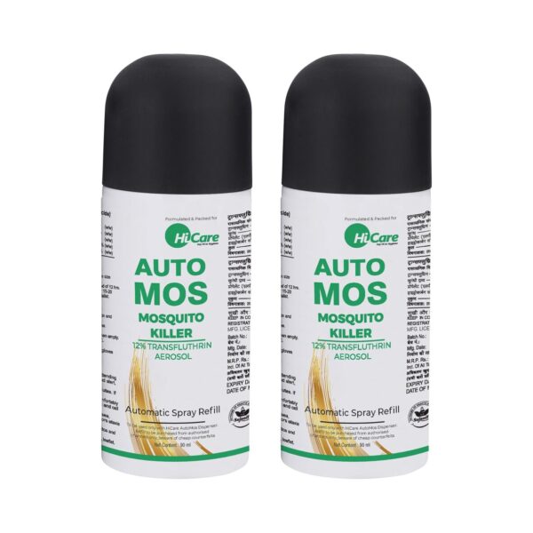 HiCare Services Automos Refills Mosquito Vaporiser - Pack Of 2-180 Days
