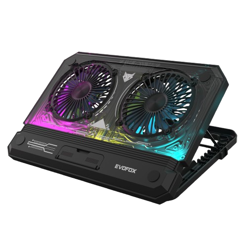 EvoFox Blizzard RGB USB Laptop Cooling pad - Image 2