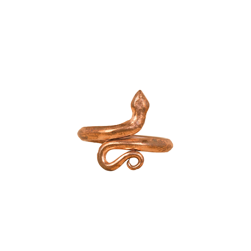 Sarpa Sutra, Consecrated Snake Ring, Copper metal (Medium Size)
